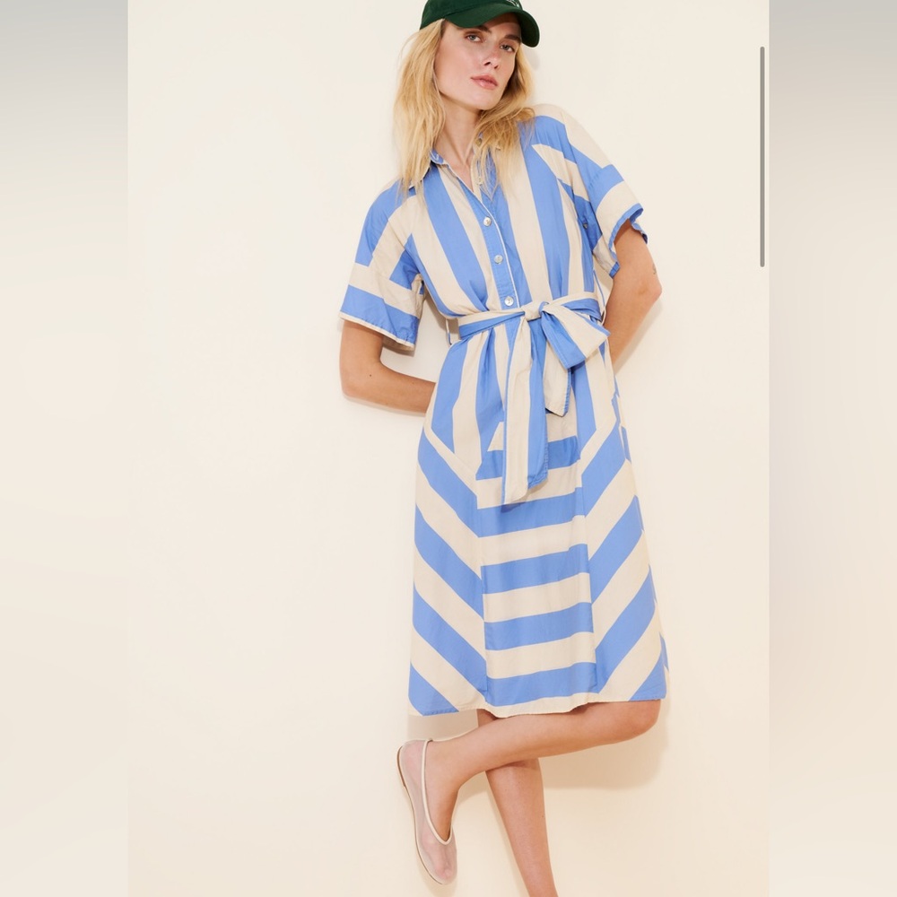 Plenty by Tracy Reese short-sleeve button down midi dress size XXS